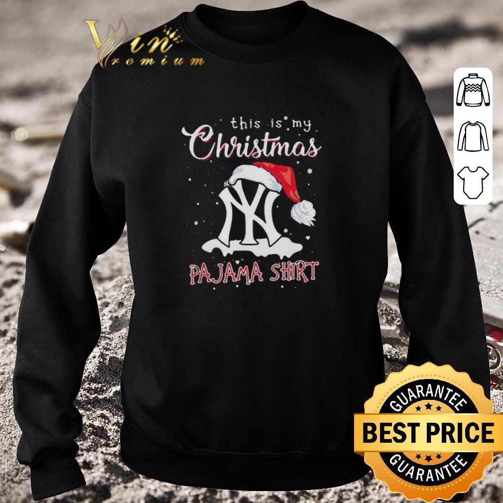 Pretty This Is My Christmas Pajama New York Yankees shirt 42bcf652 pretty this is my christmas pajama new york yankees shirt 4 - Pretty This Is My Christmas Pajama New York Yankees shirt