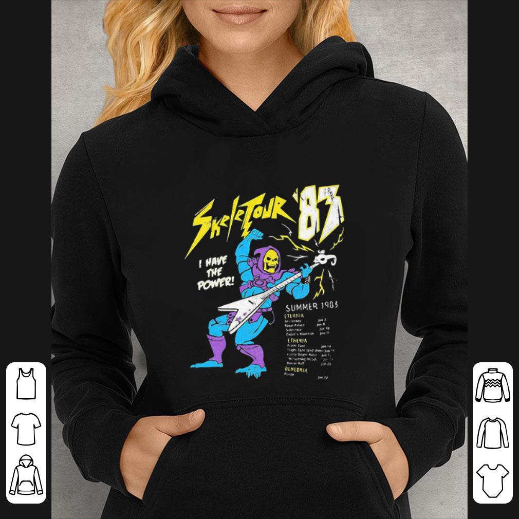 Great Skeletour ’83 I Have Power Summer 1983 shirt 5db0d8f6 great skeletour 83 i have power summer 1983 shirt 4 - Great Skeletour ’83 I Have Power Summer 1983 shirt