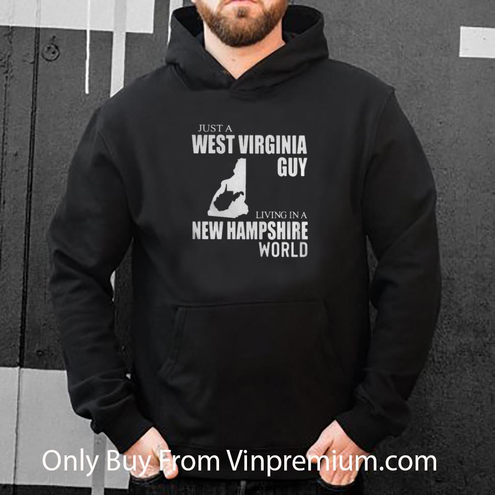 Pretty Just A West Virginia Guy Living In A New Hampshire World Map shirt 9f28513e pretty just a west virginia guy living in a new hampshire world map shirt 4 - Pretty Just A West Virginia Guy Living In A New Hampshire World Map shirt