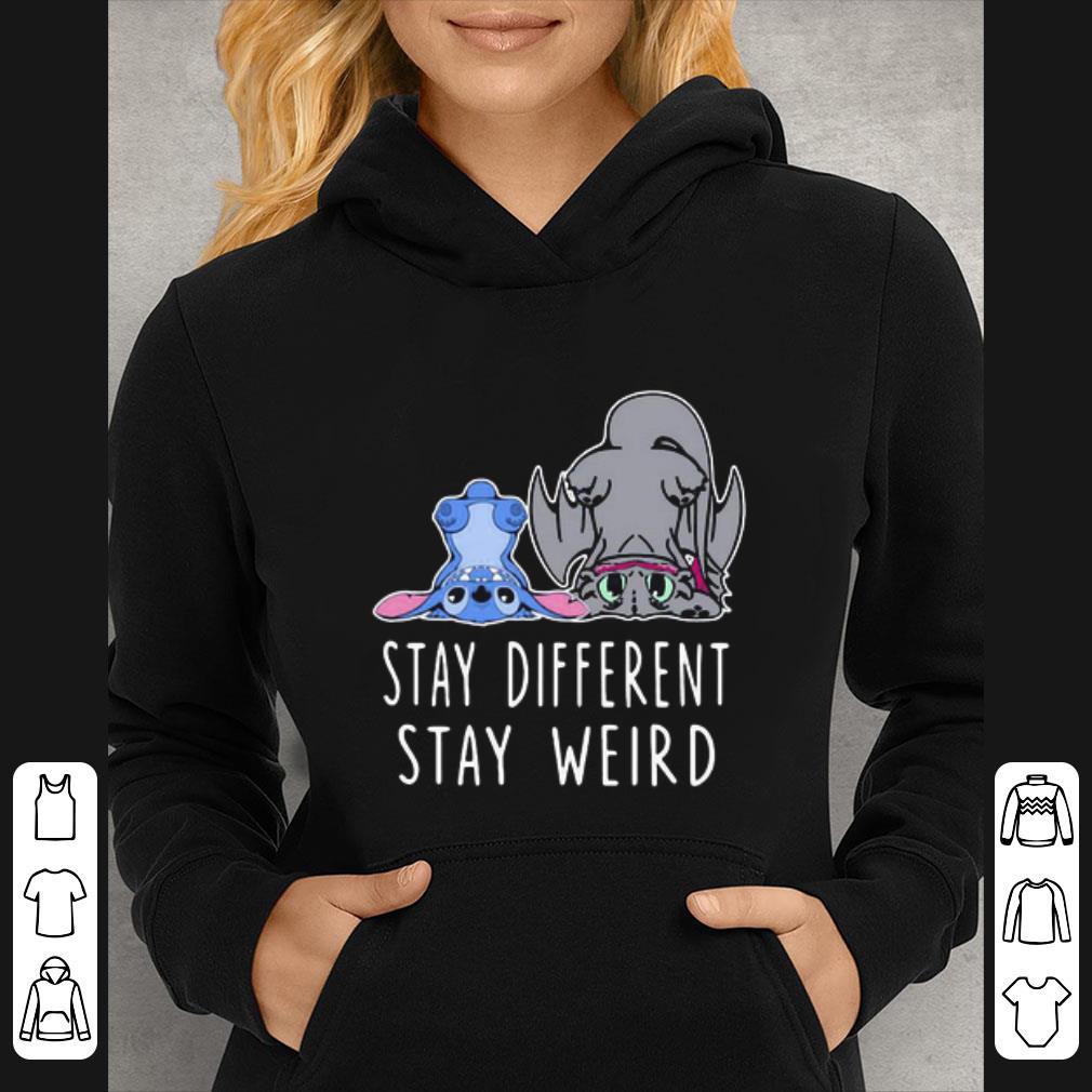 ab6db41a official disney stitch and toothless dragon stay different stay weird shirt 4 - Official Disney Stitch And Toothless Dragon Stay Different Stay Weird shirt
