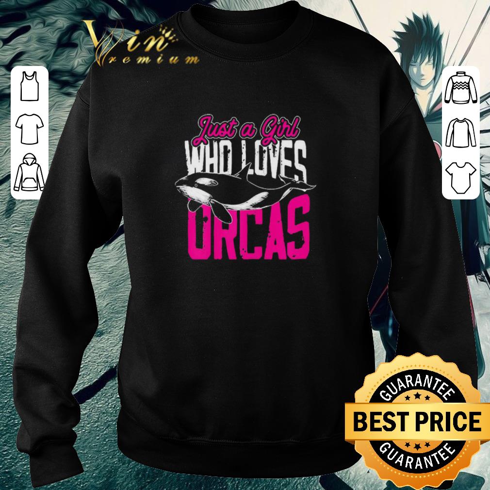 Awesome Just A Girl Who Loves Orcas shirt d3167b76 awesome just a girl who loves orcas shirt 4 - Awesome Just A Girl Who Loves Orcas shirt