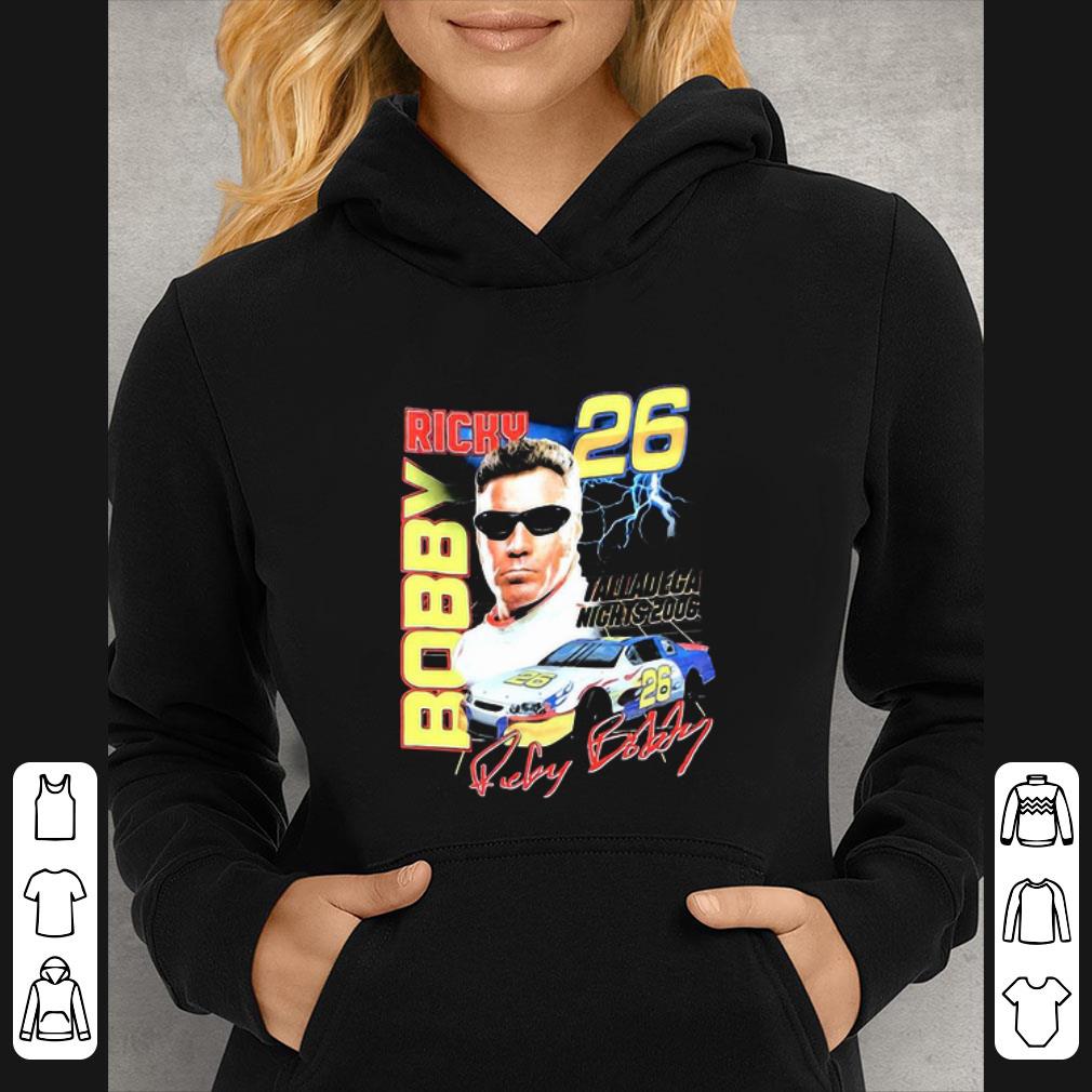 d9f02aac premium ricky bobby 26 talladega nights 2006 signatures shirt 4 - Premium Ricky Bobby 26 Talladega Nights 2006 Signatures shirt