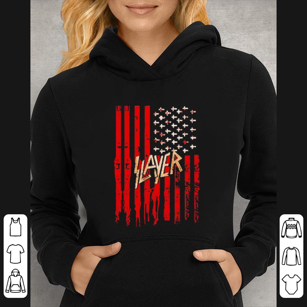 df7c23c2 premium slayer band american flag 4th of july independence day shirt 4 - Premium Slayer Band American Flag 4th Of July Independence Day shirt
