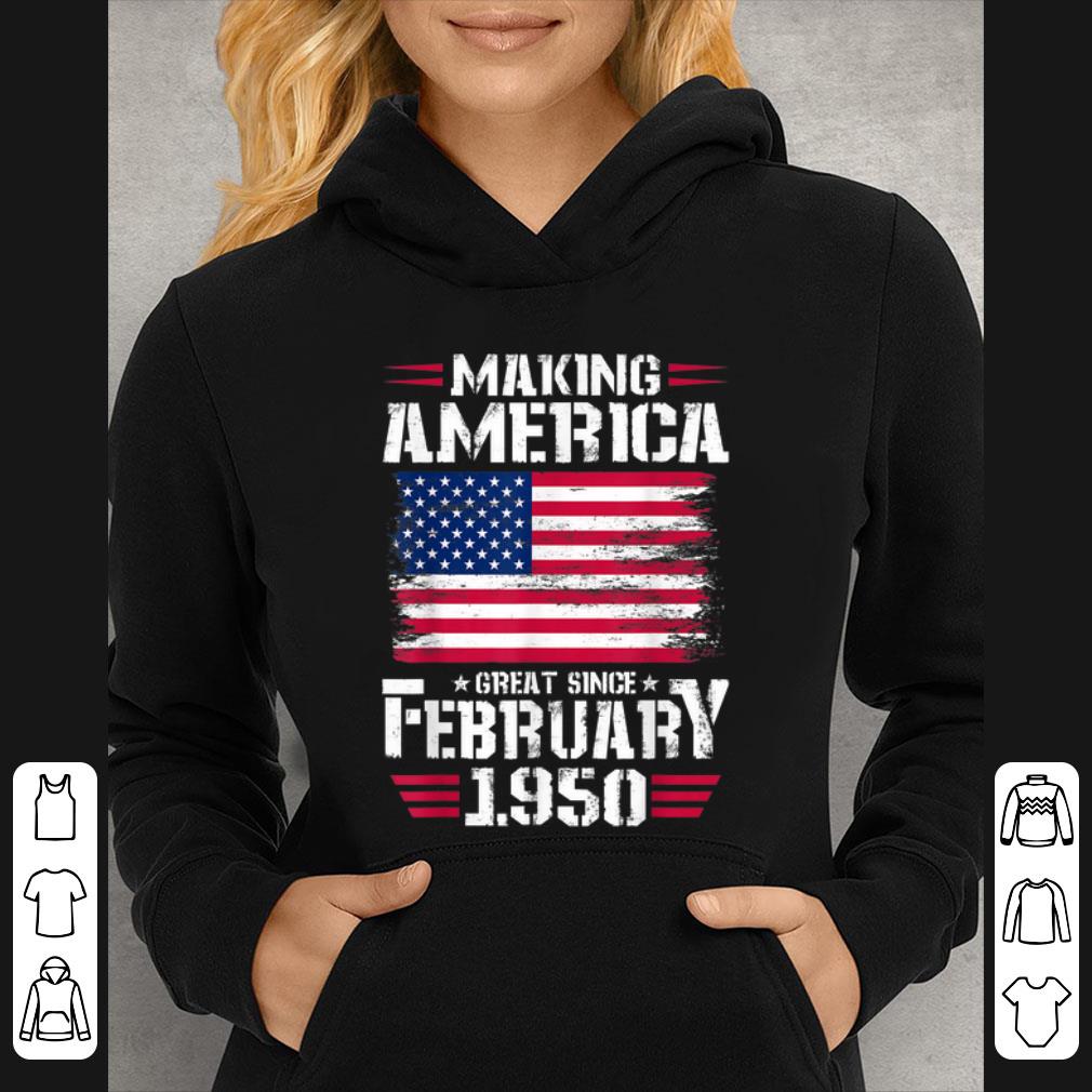 246d83eb pretty making america great since february 1950 american flag shirt 4 - Pretty Making America Great Since February 1950 American Flag shirt