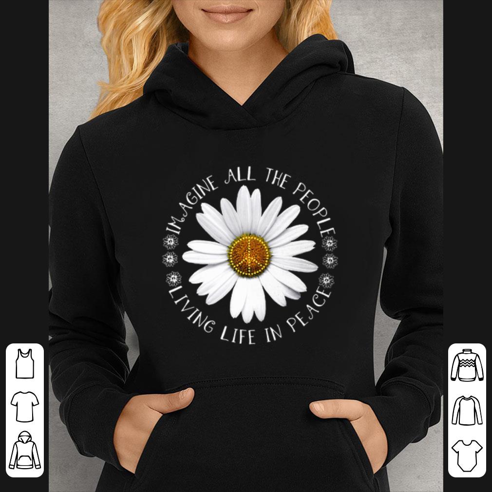 32853fdd official hippie flower imagine all the people living life in peace shirt 4 - Official Hippie Flower imagine all the people living life in peace shirt