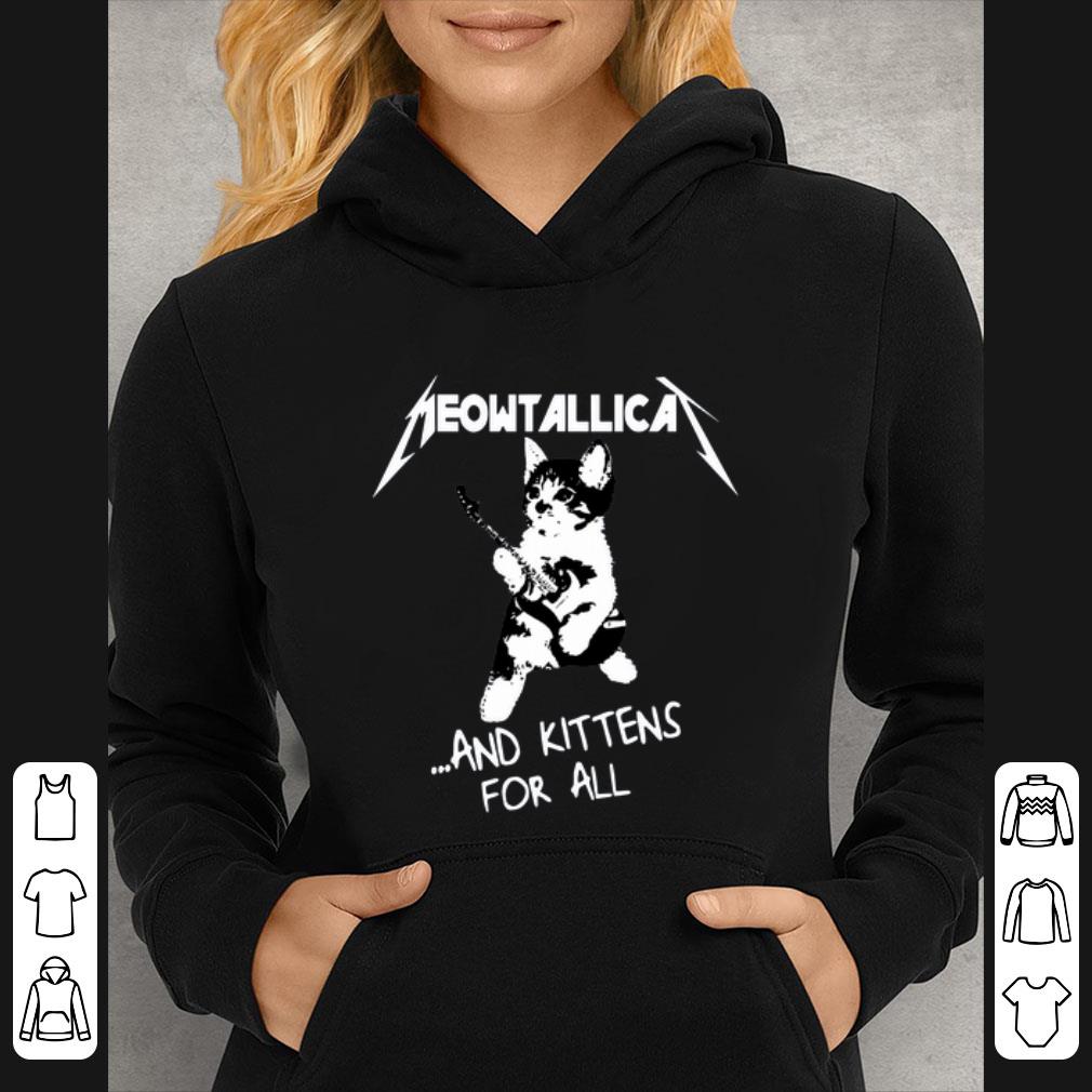 8164abf8 official cat meowtallica and kittens for all shirt 4 - Official Cat Meowtallica and kittens for all shirt
