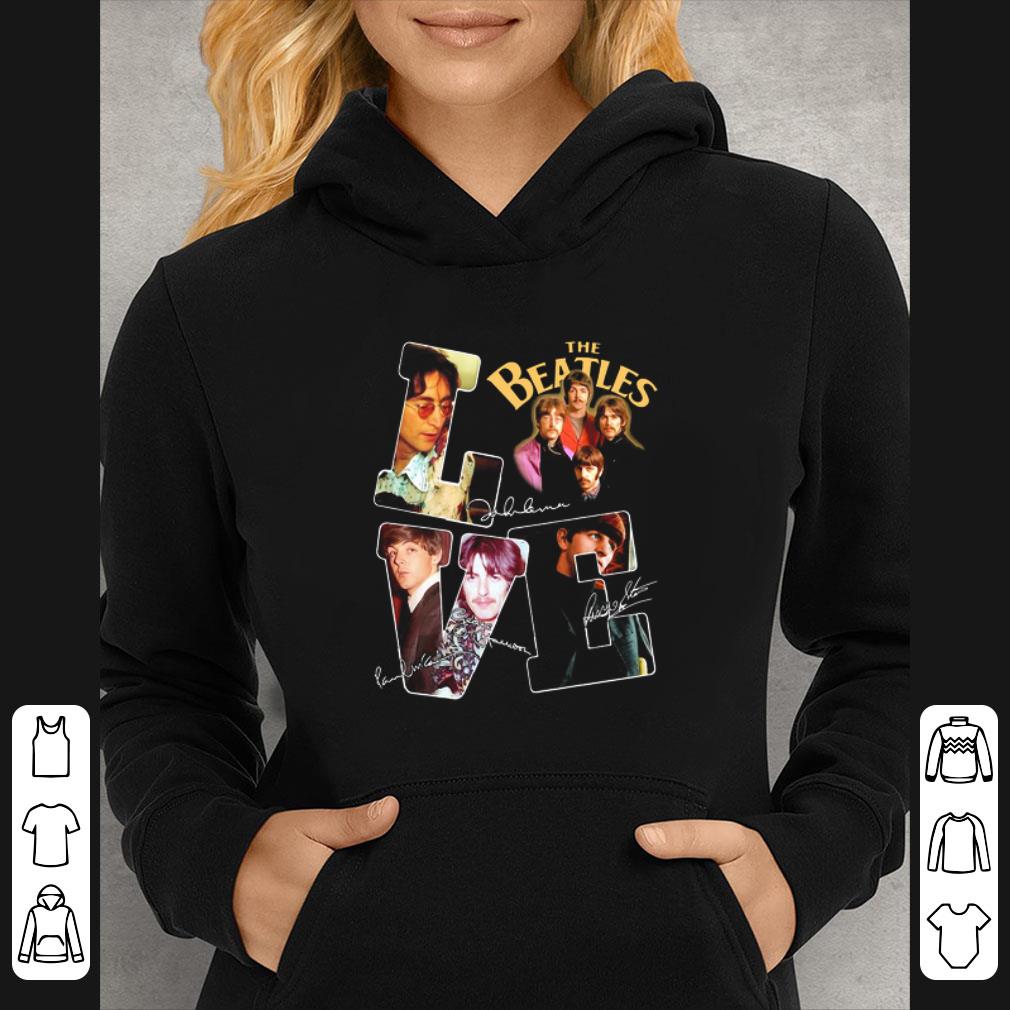 Premium Love The Beatles Rock Band Signature shirt 8ed8b719 premium love the beatles rock band signature shirt 4 - Premium Love The Beatles Rock Band Signature shirt