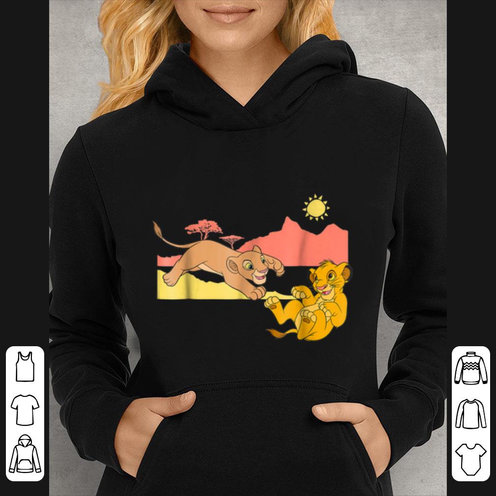 92ef1ae1 official disney the lion king young simba nala playing shirt 4 - Official Disney The Lion King Young Simba Nala Playing shirt
