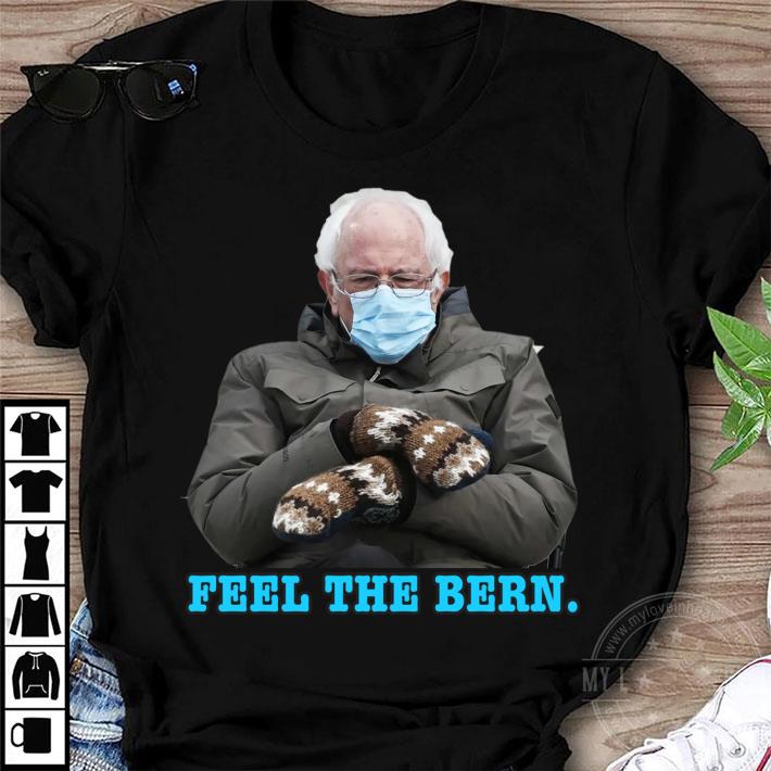 Original Bernie Mittens Funny Bernie Sanders Meme Inauguration Day shirt