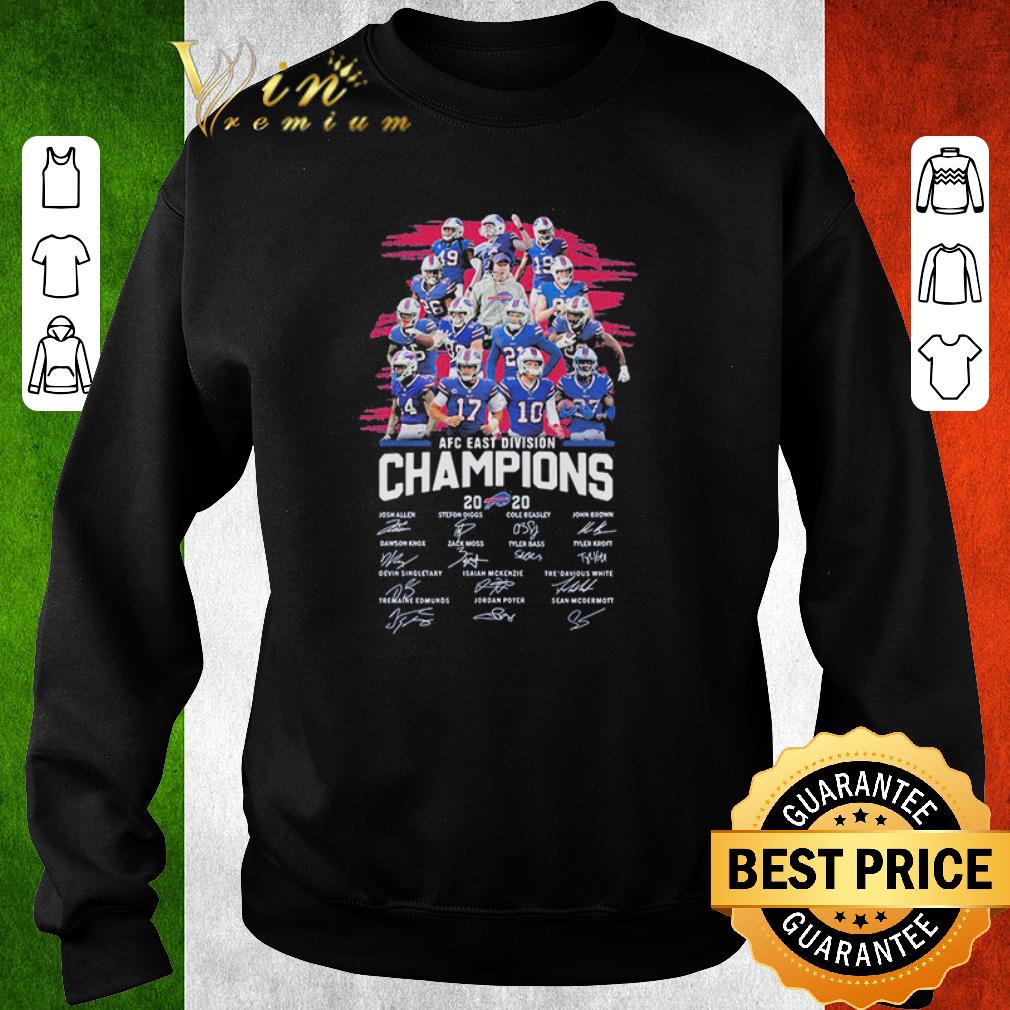 Top Buffalo Bills AFC east division Champions signatures shirt ab39e27c top buffalo bills afc east division champions signatures shirt 4 - Top Buffalo Bills AFC east division Champions signatures shirt