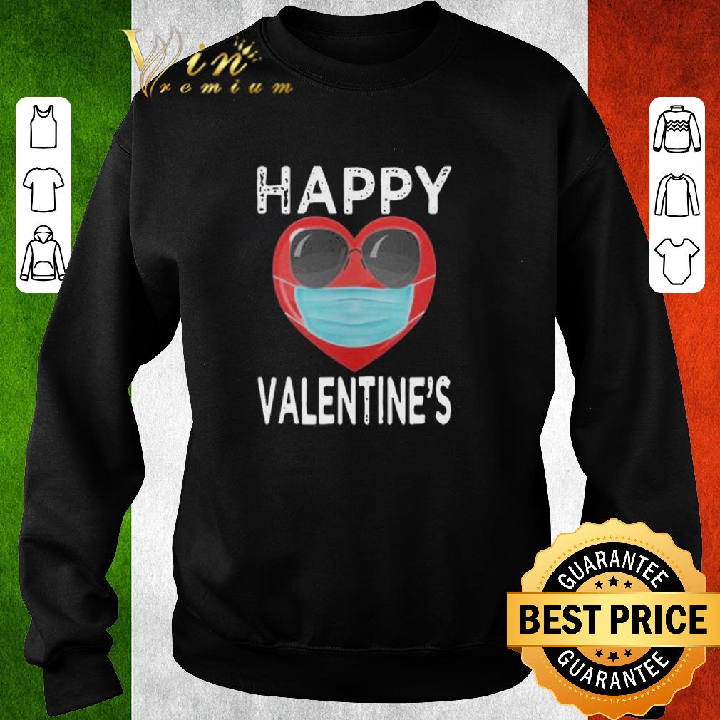 adfd7c81 hot happy valentines heart face mask shirt 4 - Hot Happy Valentines Heart Face Mask shirt