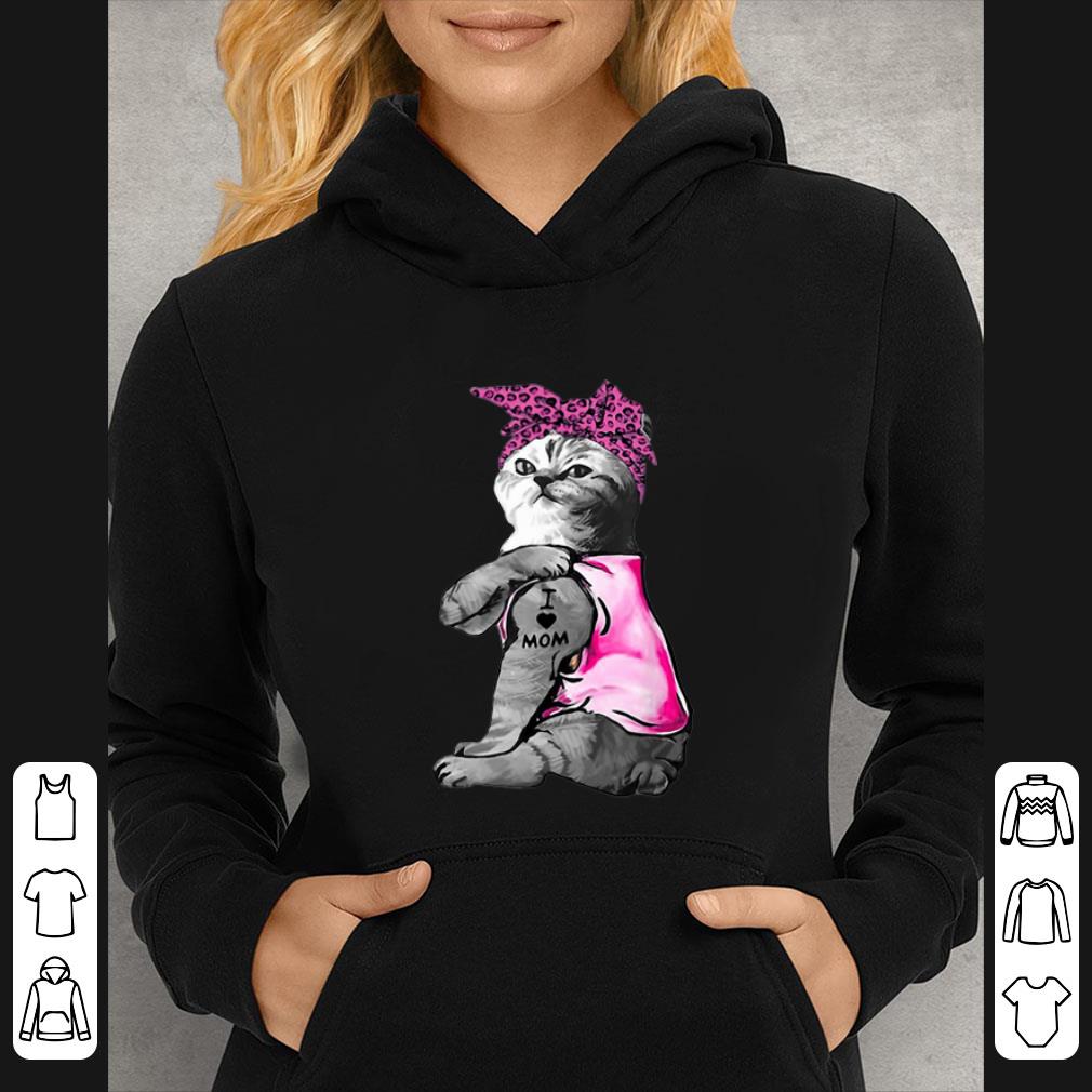 ca616675 nice cat tattoo i love mom shirt 4 - Nice Cat Tattoo I Love Mom shirt