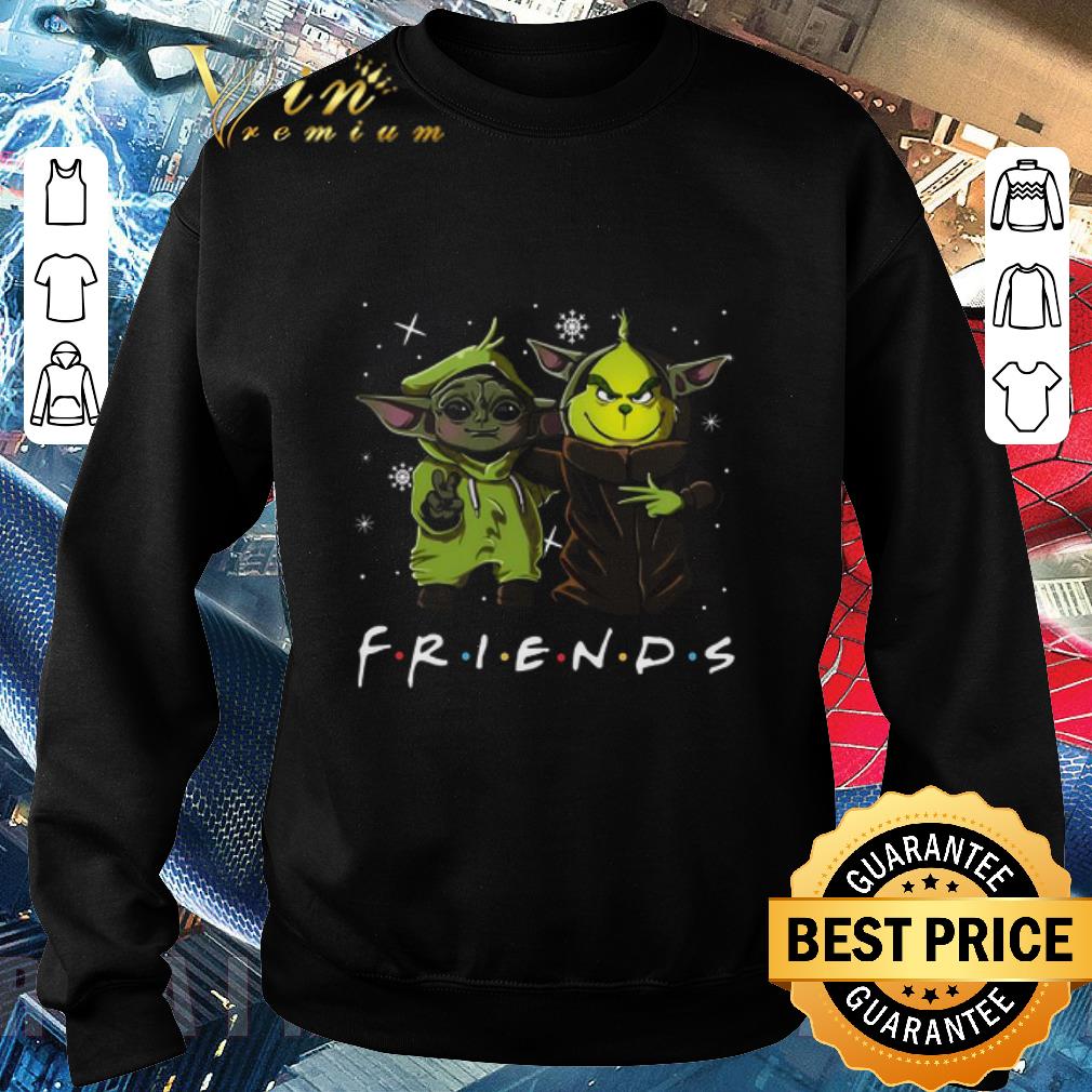 cb023368 hot friends baby yoda and grinch disney shirt 4 - Hot Friends Baby Yoda and Grinch Disney shirt