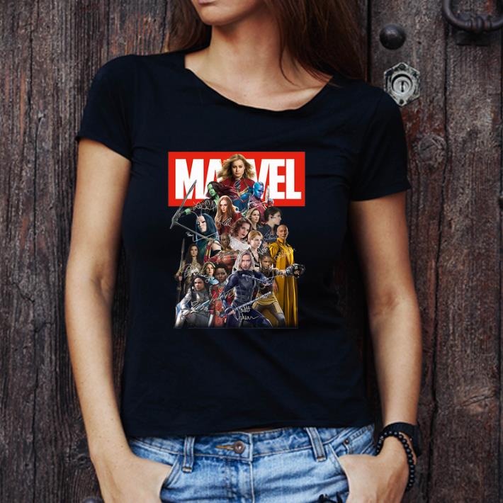 Great Superhero Woman Avengers MCU Signature shirt