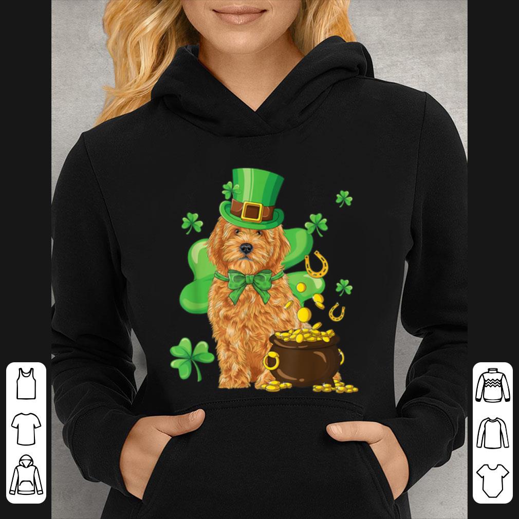 d9051b9a original goldendoodle irish shamrock st patrick s day dog lover shirt 4 - Original Goldendoodle Irish Shamrock St. Patrick's Day Dog Lover shirt