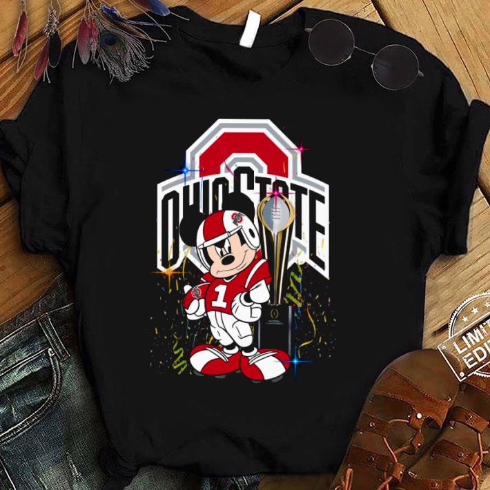 Premium  Mickey Mouse mashup Ohio State Buckeyes Logo shirt