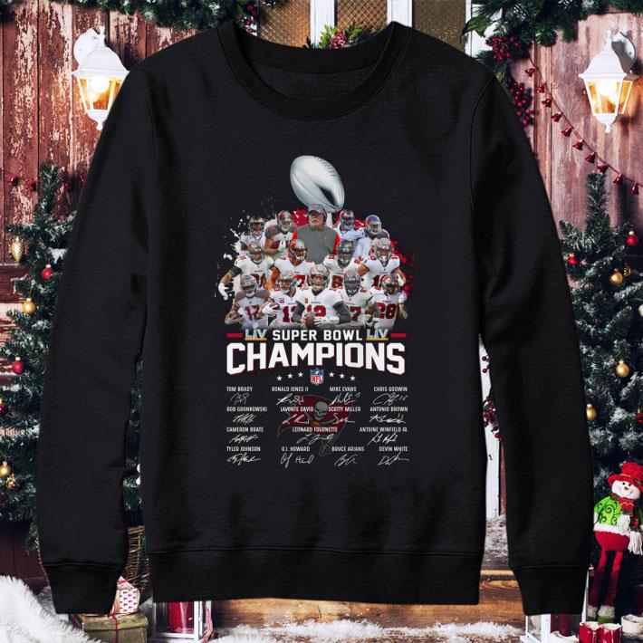 Premium Coach and Team Tampa Bay Buccaneers Super Bowl LIV Champions 2021 Signatures Shirt 22461b81 coach and team tampa bay buccaneers super bowl liv champions 2021 signatures shirt 4 - Premium Coach and Team Tampa Bay Buccaneers Super Bowl LIV Champions 2021 Signatures Shirt