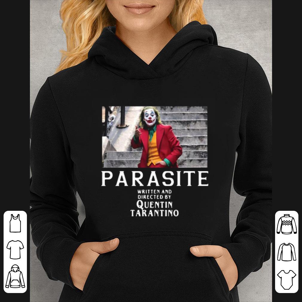 48a652bf great joker parasite written and directed by quentin tarantino shirt 4 - Great Joker Parasite Written And Directed By Quentin Tarantino shirt