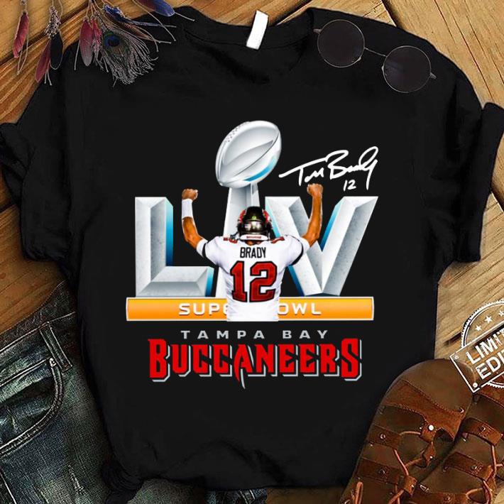Funny Tampa Bay Buccaneers 12 Tom Brady Super Bowl LIV 2021 Shirt