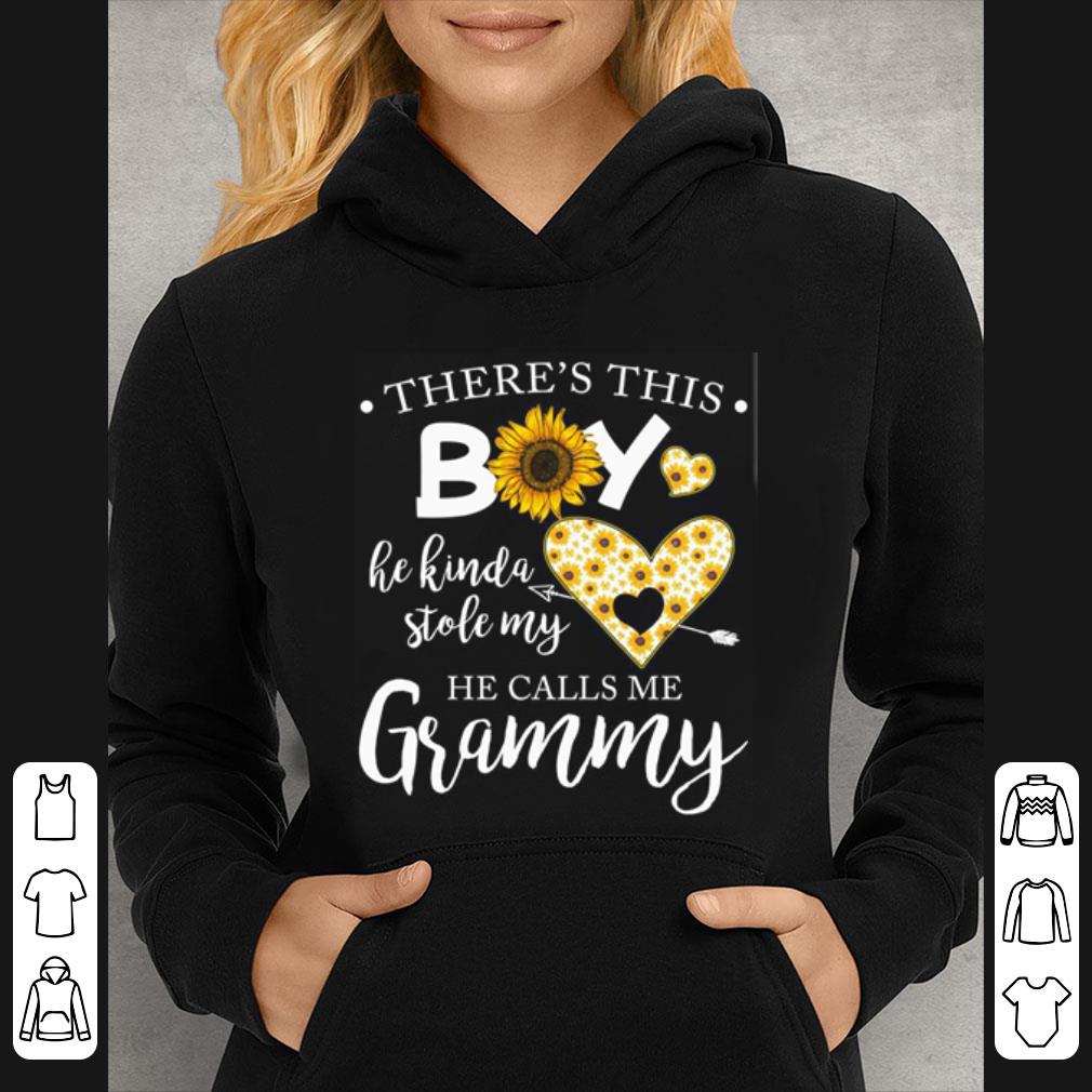 6a4bebc6 original sunflower there s this boy he kind a stole my he calls me grammy shirt 4 - Original Sunflower There's This Boy He Kind A Stole My He Calls Me Grammy shirt