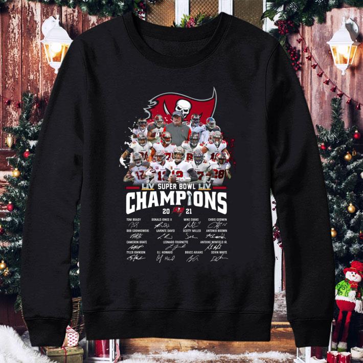 Awesome Team NFL Tampa Bay Buccaneers Super Bowl LIV Champions 2021 Signatures Shirt 87112087 team nfl tampa bay buccaneers super bowl liv champions 2021 signatures shirt 4 - Awesome Team NFL Tampa Bay Buccaneers Super Bowl LIV Champions 2021 Signatures Shirt