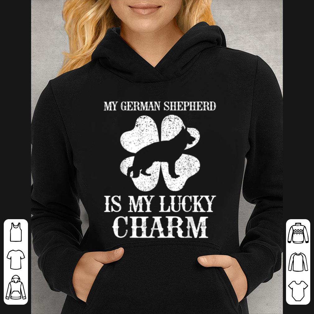 Original My German Shepherd Dog Is My Lucky Charm St Patrick's Day T shirt 9b5ad4c0 original my german shepherd dog is my lucky charm st patrick s day t shirt 4 - Original My German Shepherd Dog Is My Lucky Charm St Patrick's Day T shirt