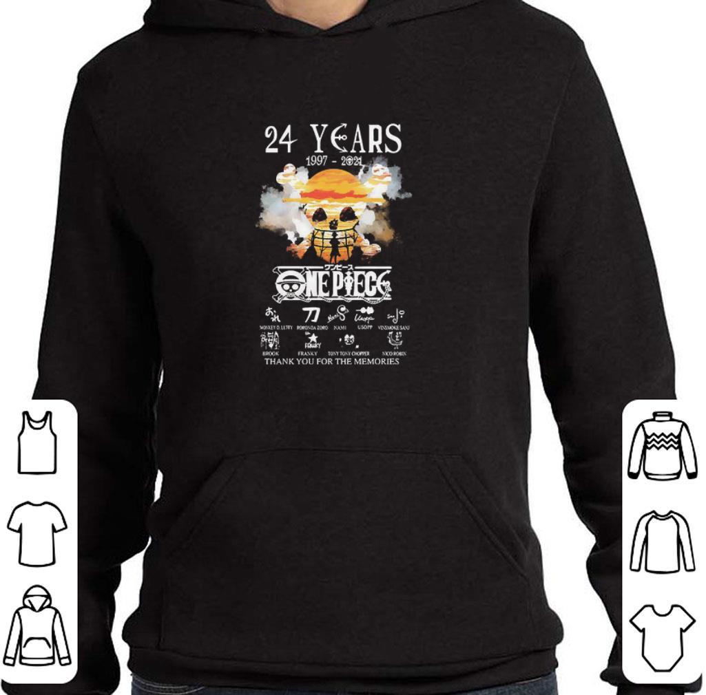 Original 24 Years 1997 2021 Onepiece Thank You For The Memories shirt ec0b280a original 24 years 1997 2021 onepiece thank you for the memories shirt 4 - Original 24 Years 1997 2021 Onepiece Thank You For The Memories shirt