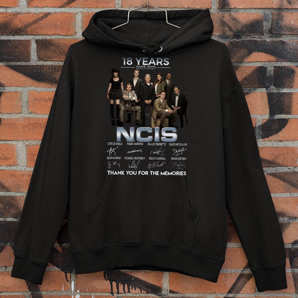 Best 18 years 2003-2021 NCIS signatures thank you for the memories shirt 02b18e5d 18 years 2003 2021 ncis signatures thank you for the memories shirt 4 - Best 18 years 2003-2021 NCIS signatures thank you for the memories shirt