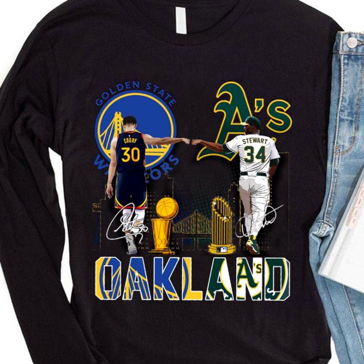 Premium Oakland sports team Golden State Warriors and Oakland Athletics signatures shirt 741ef4b7 oakland sports team golden state warriors and oakland athletics signatures shirt 4 - Premium Oakland sports team Golden State Warriors and Oakland Athletics signatures shirt