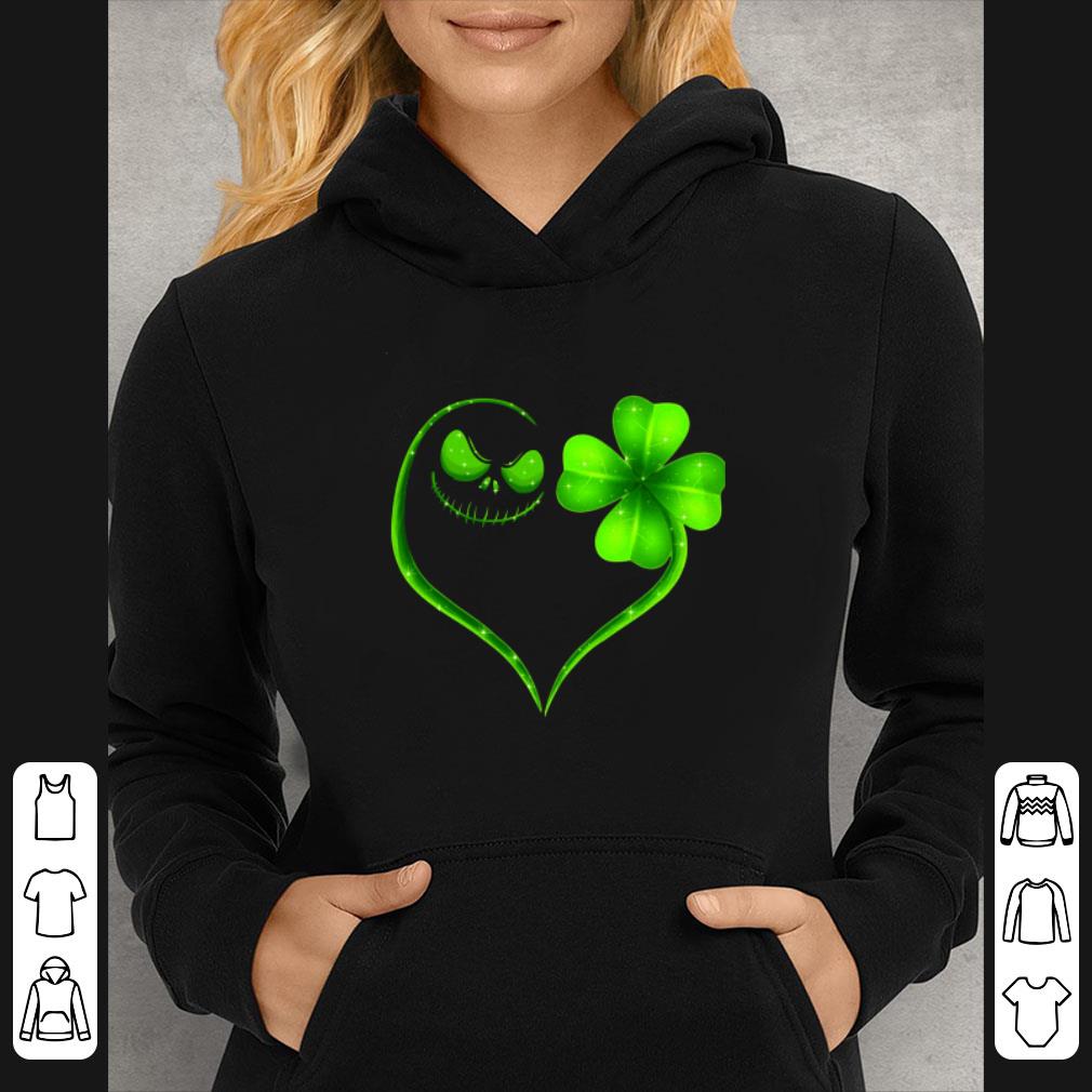9540ab70 original jack skellington clover st patrick s day shirt 4 - Original Jack Skellington Clover St. Patrick's Day shirt