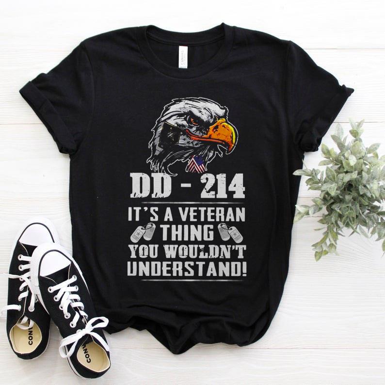DD 214 It’s A Veteran Tshirt