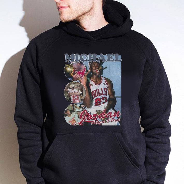 Funny Michael Jordan Repeat Three Peat Bootleg Rap Vintage Style T-Shirt Michael Jordan Repeat Three Peat Bootleg Rap Vintage Style T Shirt 4 - Funny Michael Jordan Repeat Three Peat Bootleg Rap Vintage Style T-Shirt