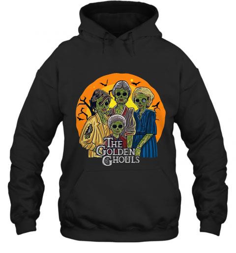 Funny Halloween Sweat Golden Ghouls Tshirt