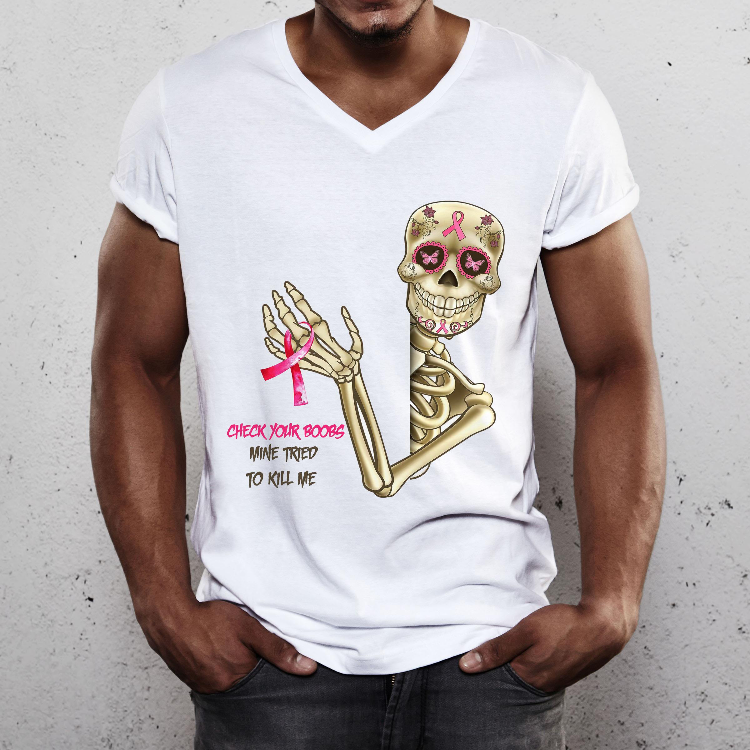 Awesome Check Your Mine Tried To Kill Me Shirt Awesome Check Your Mine Tried To Kill Me Shirt 1 - Awesome Check Your Mine Tried To Kill Me Shirt