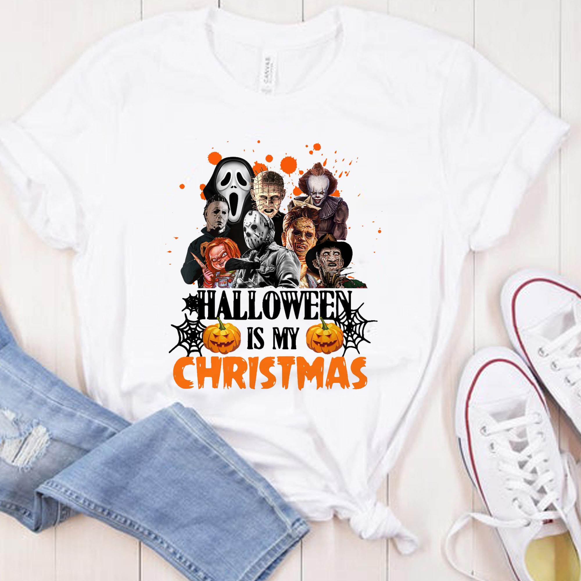 Friend Horror Halloween Is My Christmas Tshirt Friend Horror Halloween Is My Christmas Tshirt 1 - Friend Horror Halloween Is My Christmas Tshirt