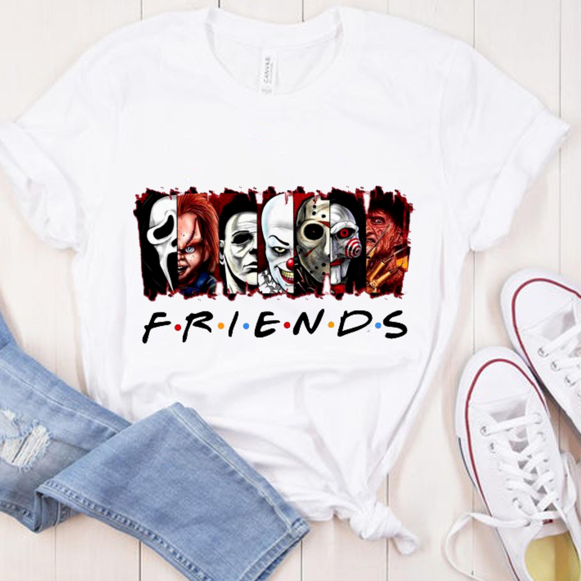 Friends Horror Halloween Horror Killer Shirt Friends Horror Halloween Horror Killer Shirt 1 - Friends Horror Halloween Horror Killer Shirt
