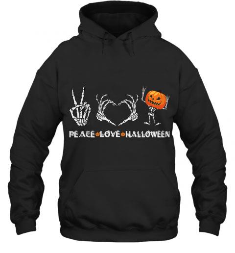 Vintage Halloween Skeleton Peace Love Halloween With Scary Pumpkin T-shirt Vintage Halloween Skeleton Peace Love Halloween With Scary Pumpkin T shirt 1 - Vintage Halloween Skeleton Peace Love Halloween With Scary Pumpkin T-shirt