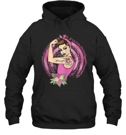 Vintage Womens Breast Cancer Awareness Rosie Riveter Strength Pink Ribbon T-Shirt Vintage Womens Breast Cancer Awareness Rosie Riveter Strength Pink Ribbon T Shirt 1 - Vintage Womens Breast Cancer Awareness Rosie Riveter Strength Pink Ribbon T-Shirt