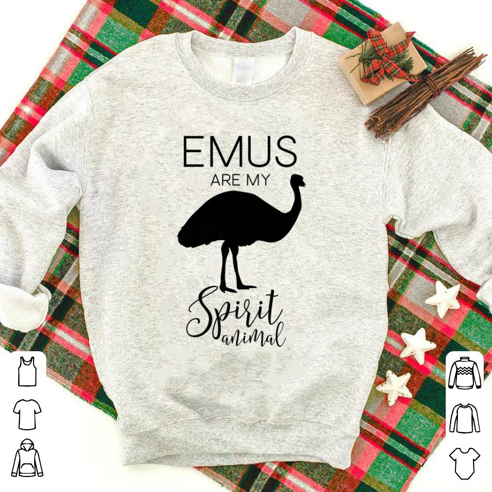 Awesome Emus Are My Spirit Animal shirt