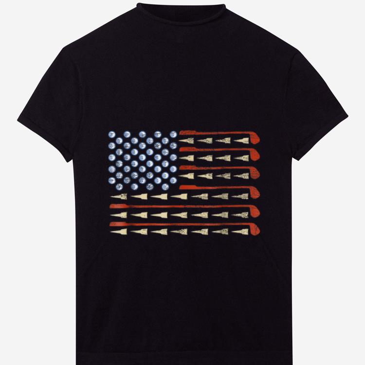 Awesome Golf American Flag shirt
