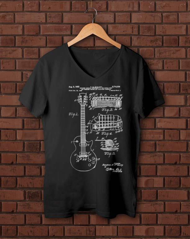 Awesome Guitar Patent Print 1955 shirt