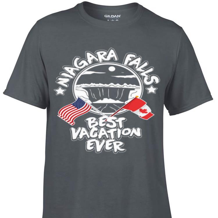 Awesome Niagara Falls Best Vacation Ever US Canada shirt