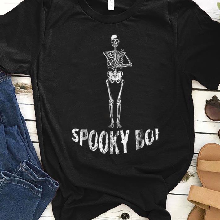 Awesome Spooky Boi Skeleton Halloween shirt