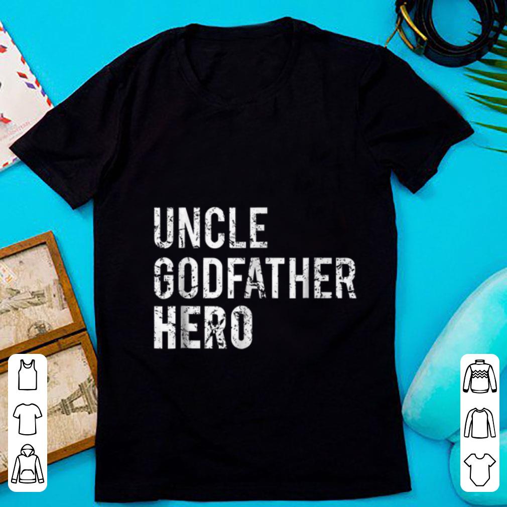 Awesome Uncle Godfather Hero shirt