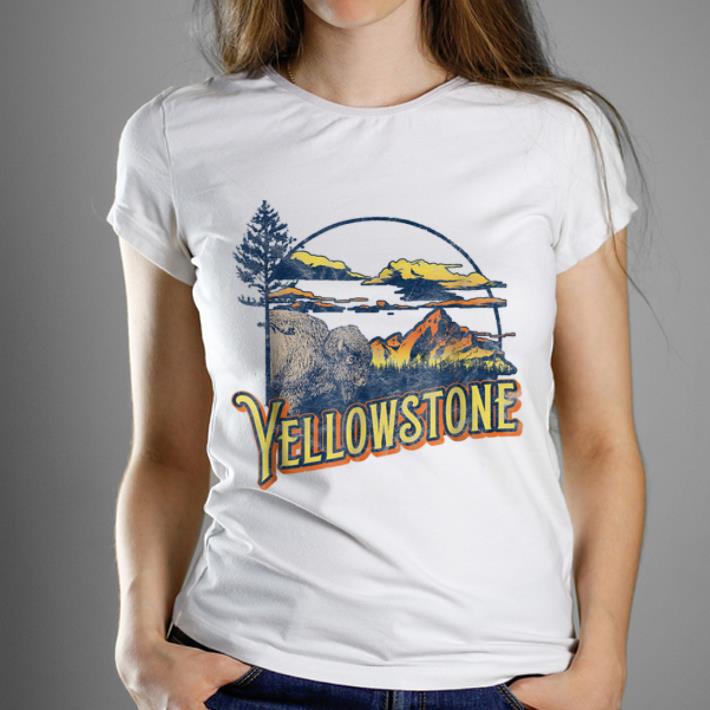 Awesome Vintage Yellowstone National Park Retro shirt