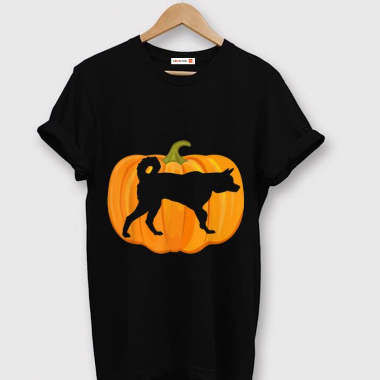 Beautiful Halloween Siberian Husky Pumpkin Women Men Dog Owners Gifts shirt