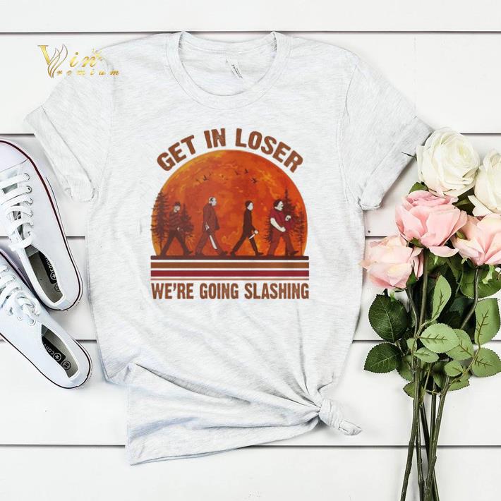 Horror film characters get in loser we’re going slashing sunset shirt sweater 1 Horror film characters get in loser we’re going slashing sunset shirt sweater