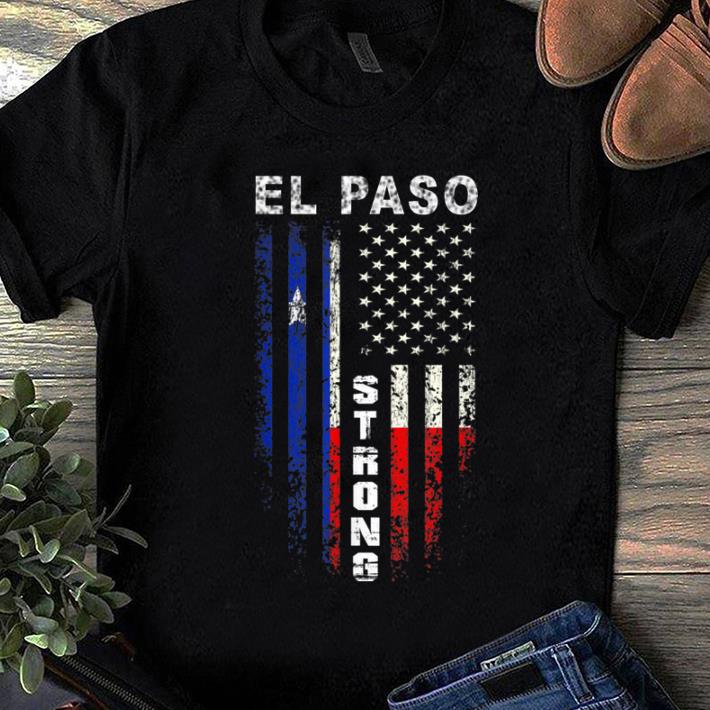 Hot American Flag El Paso Strong shirt