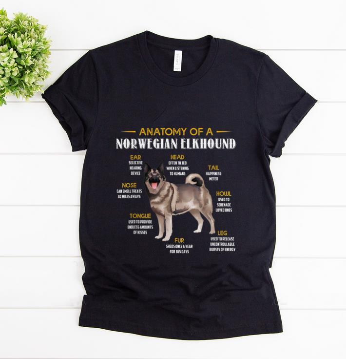 Hot Anatomy Of A Norwegian Elkhound shirt