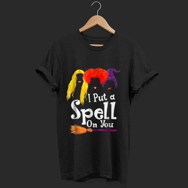 Hot Hocus Pocus I Put A Spell On You Halloween shirt